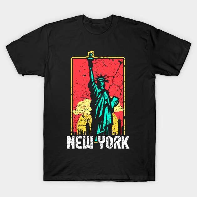 Statue of Liberty T-Shirt by Mila46